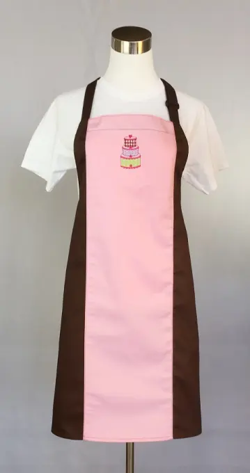 Color Block Cake Apron (Pink)